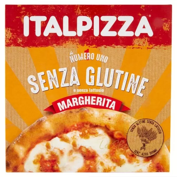 ITALPIZZA PIZZA MARGHERITA S GLUTINE S LATTOS 360G