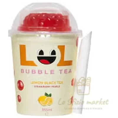 LOL BUBBLE TEA LEMON & FRAGOLA 275ML - Acqua Bibite Alcolici, Bibite, Bibite non Gassate