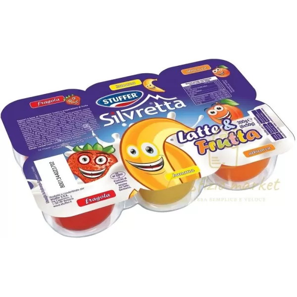 STUFFER SILVRETTA LATTE & FRUTTA 300GR