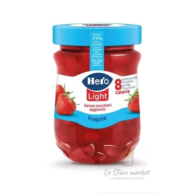HERO LIGHT STRAWBERRY JAM 280G