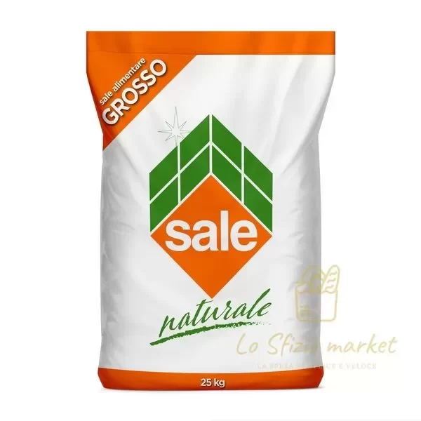 ITALKALI NATURAL COARSE FOOD SALT 25KG