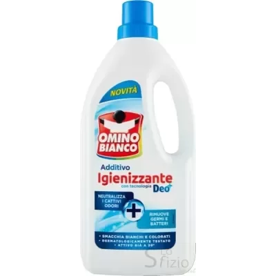 OMINO BIANCO ADDITIVO IGIENIZZ DEO LIQUIDO 900ML - Home, Detergenza, Parafarmaceutici, Detersivi Bucato