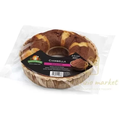 GECCHELE CIAMBELLA BICOLORE 400GR - Alimentari, Merendine, Pasticceria