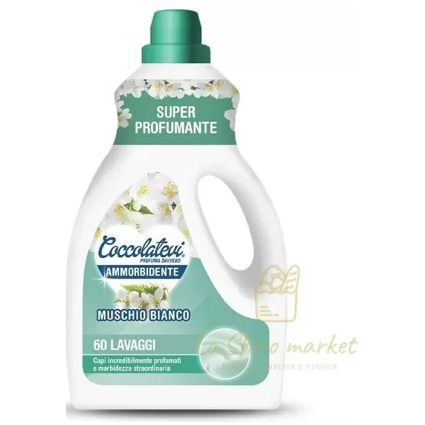 COCCOLATEVI WHITE MUSK FABRIC SOFTENER 3LT