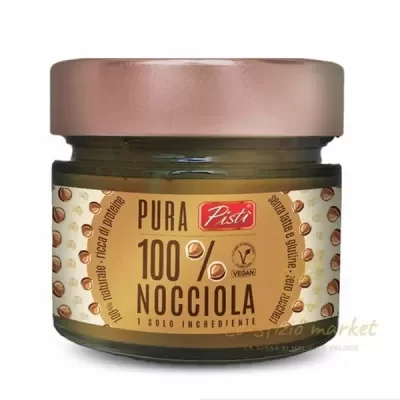 PISTI' PURE 100% HAZELNUT PASTE 150G