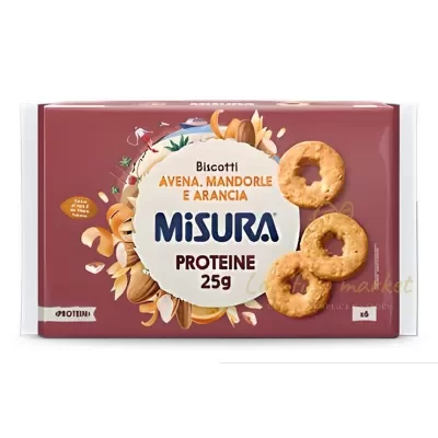 MISURA BISCOTTI PROTEIN CON MANDORLE 260GR - Home, Alimentari, Biscotti e Farciti