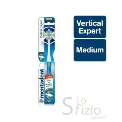 MENTADENT SPAZZOLINO VERTICAL EXPERT MEDIO - Home, Igiene Cura Persona, Igiene Corpo, Igiene Orale