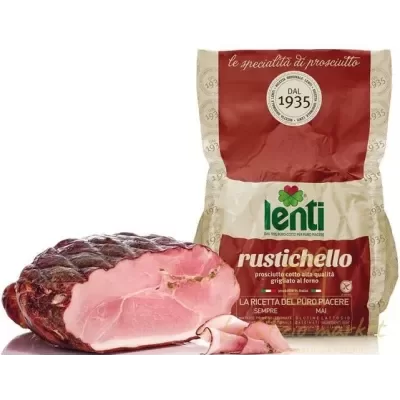 LENTI RUSTICHELLO GRILLED COOKED HAM 100G
