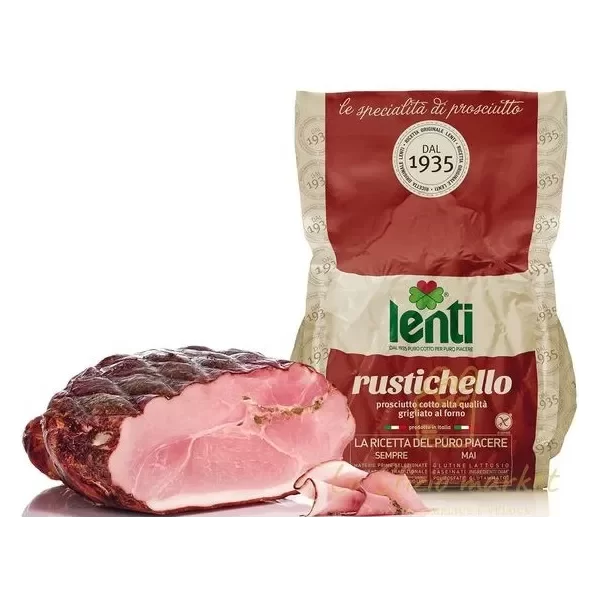 LENTI RUSTICHELLO GRILLED COOKED HAM 100G