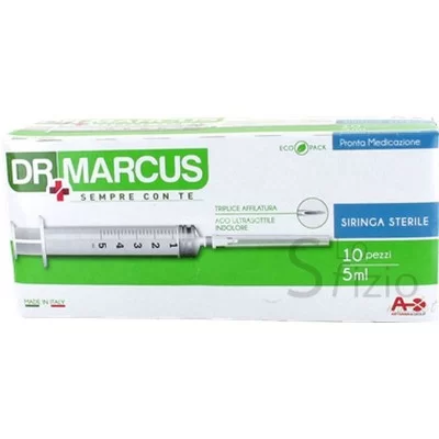 DR MARCUS SYRINGES 5ML X10
