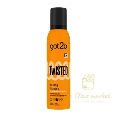 GOT2B TWISTED CURLING MOUSSE 250ML - Igiene Cura Persona, Igiene Capelli, Fissativi e Cere