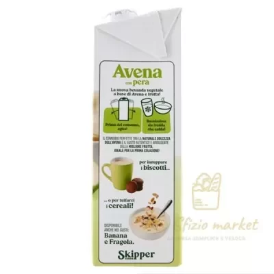 ZUEGG SKIPPER BEVANDA AVENA E PERA 1LT - Acqua Bibite Alcolici, Succhi di Frutta, Freschi,  Latte UHT e Bevande, HO.RE.CA