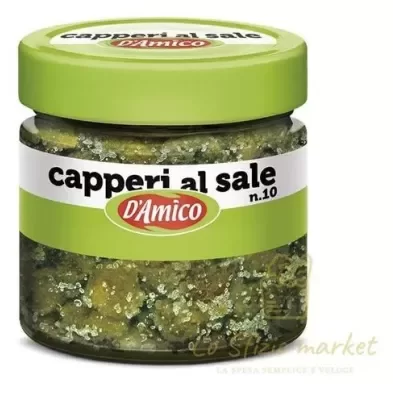 D'Amico Salted Capers No. 10, 70g