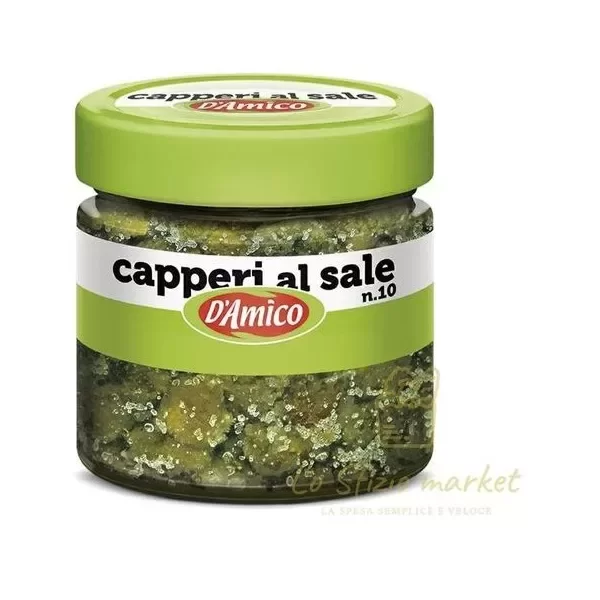 D'Amico Salted Capers No. 10, 70g