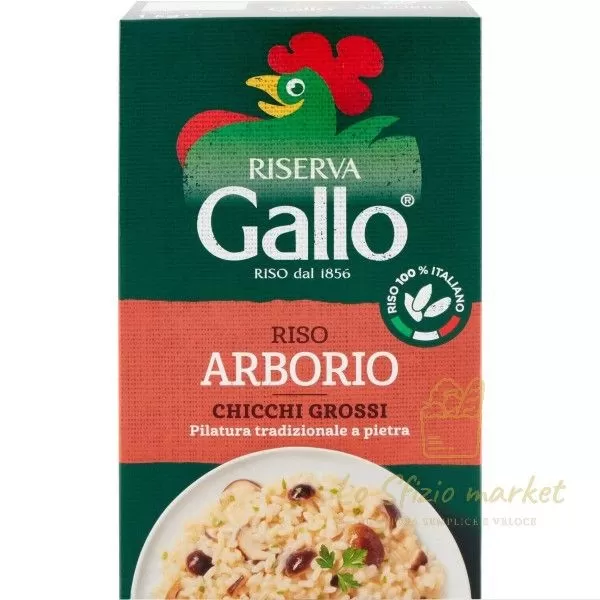 GALLO RISO ARBORIO 1KG