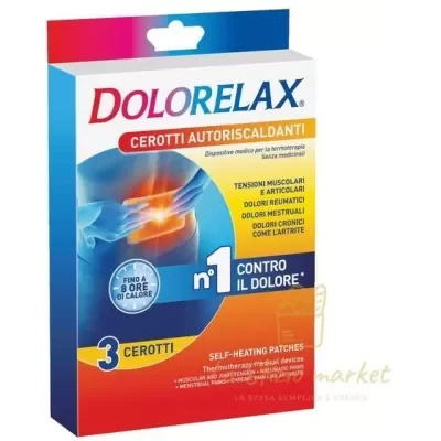 DOLORELAX 3 CEROTTI EFFETTO CALDO