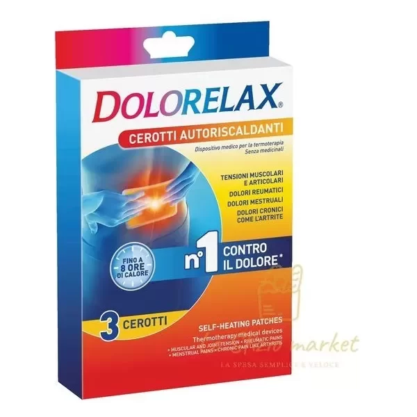 DOLORELAX 3 CEROTTI EFFETTO CALDO