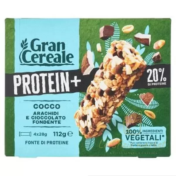 GRAN CEREALE PROTEIN+ BARRET COCCO ARAC CIOC 4X28G