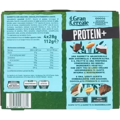 GRAN CEREALE PROTEIN+ BARRET COCCO ARAC CIOC 4X28G