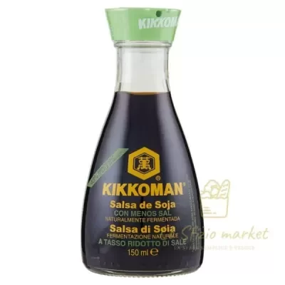 Kikkoman Less Salt Soy Sauce 150ml