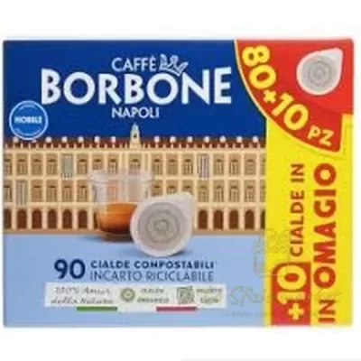 BORBONE BOX CIALDE NOBILE 80 + 10 OMAGGIO
