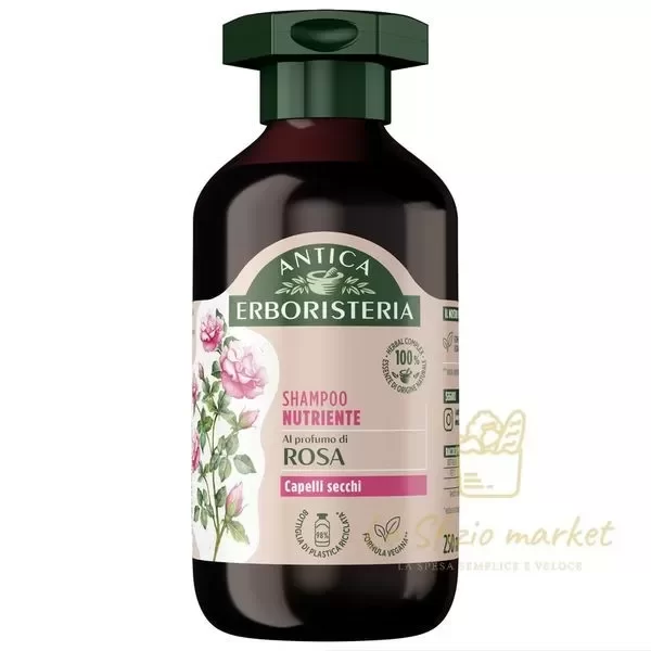 ANTICA ERBORISTERIA SHAMPOO ROSA SELVATICA 250ML