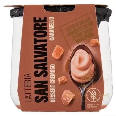 San Salvatore Buffalo Milk Dessert with Caramel 120g