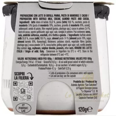 San Salvatore Buffalo Milk Dessert with Caramel 120g