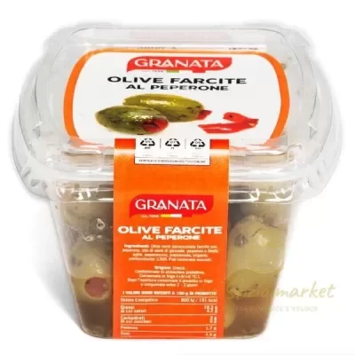 GRANATA OLIVE FARCITE CON PEPERONE 180GR