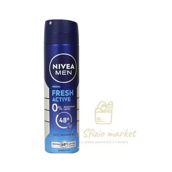 NIVEA FOR MEN FRESH ACTIVE DEODORANTE 150ML