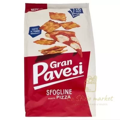 PAVESI GRANPAVESI SFOGLINE GUSTO PIZZA 180GR