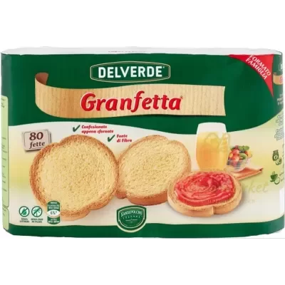 DELVERDE GRANFETTE DORATE X80 600GR