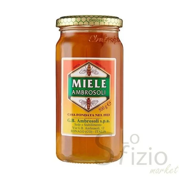 AMBROSOLI MILLEFIORI WILDFLOWER HONEY 500G