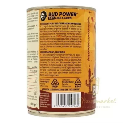 Bud Power Black Beans Tex-Mex Style 400g