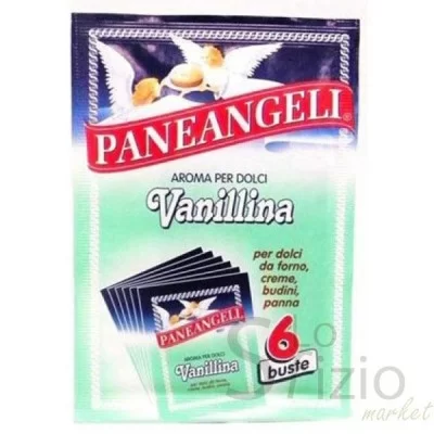 PANEANGELI VANILLINA PURA X6 3GR - Alimentari, Ingredienti per Dolci