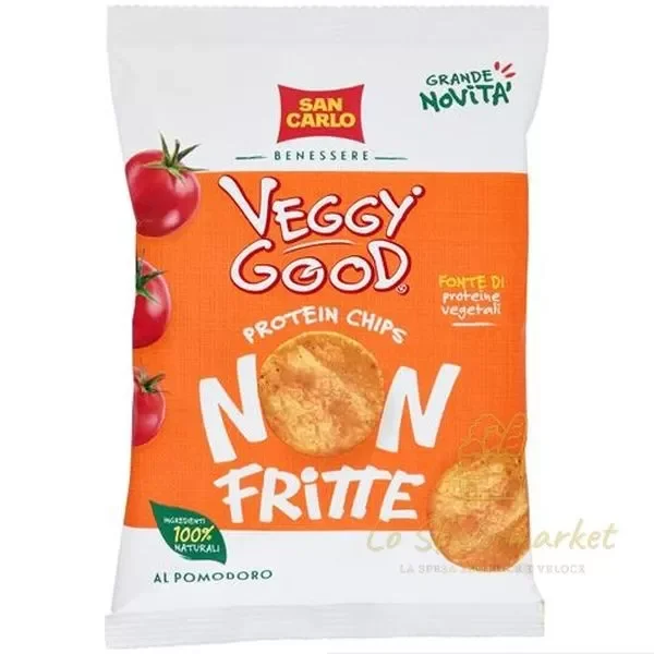 SAN CARLO VEGGYGOOD CHIPS NON FRITTE AL POM 65GR
