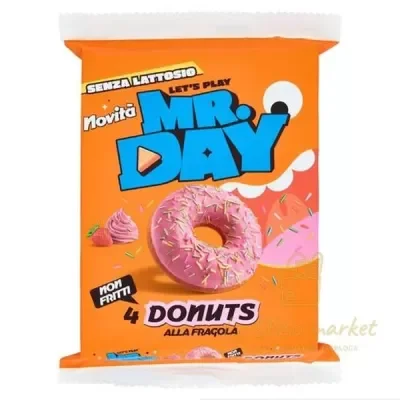 MR DAY DONUTS ALLA FRAGOLA S LATTOIO 200GR