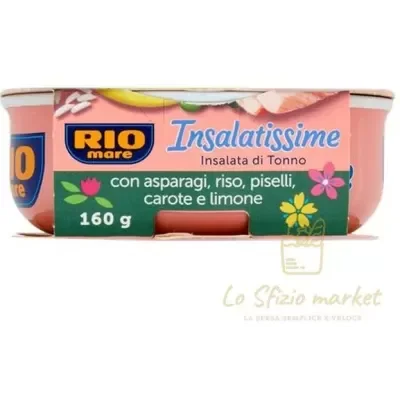 RIO MARE INSALATISSIME INSALATA TONNO SPRING 160GR