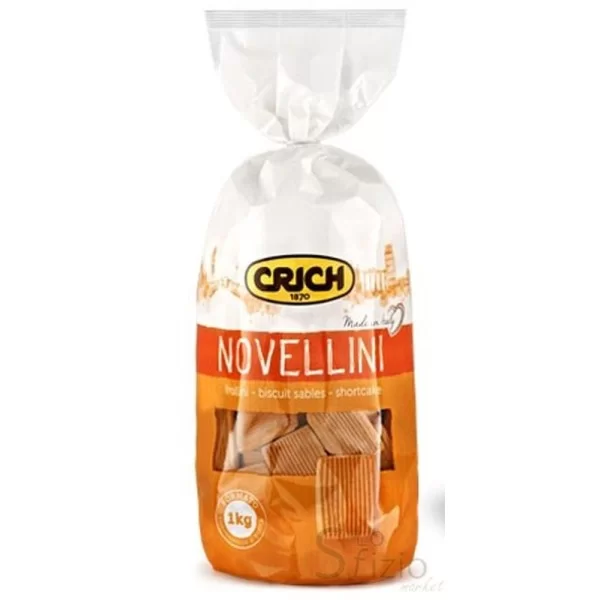 CRICH NOVELLINI SHORTBREAD BISCUITS 1KG