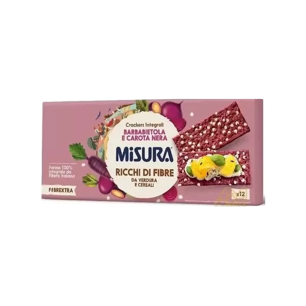 Misura Whole Wheat Crackers with Beetroot 355g