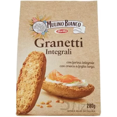 MULINO BIANCO WHOLE WHEAT GRANETTI 280GR