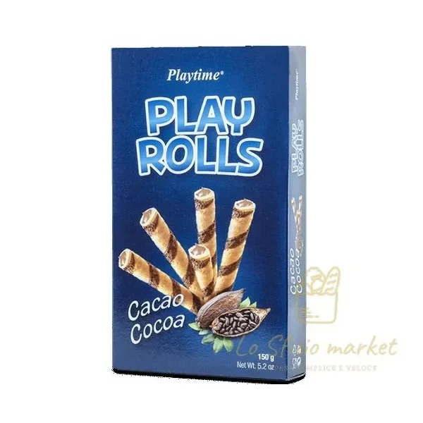 PLAYTIME PLAY ROLLS AL CACAO 150GR