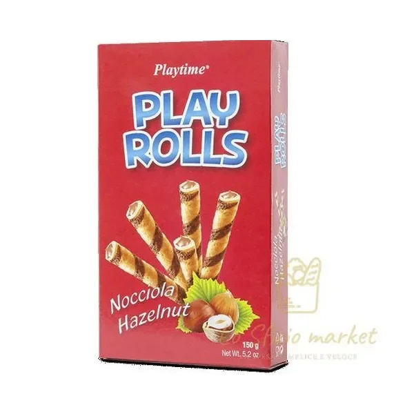 PLAYTIME PLAY ROLLS NOCCIOLA 150GR