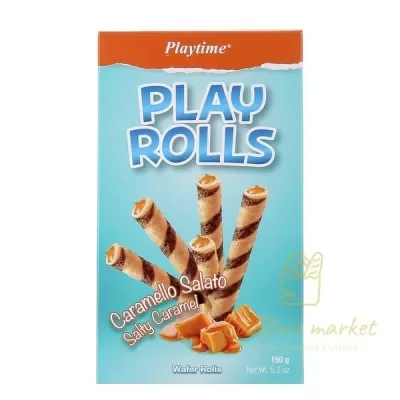 PLAYTIME PLAY ROLLS AL CARAMELLO SALATO 150GR
