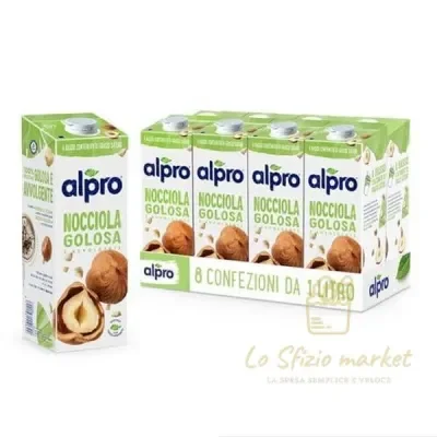 ALPRO HAZELNUT DRINK GOURMET 1LT