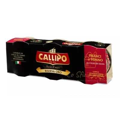 Callipo Gold Reserve Tuna in Olive Oil 3x70g