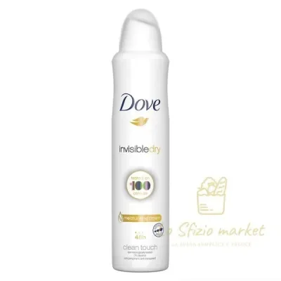 DOVE DEO SPRAY INVISIBLE DRY 250ML
