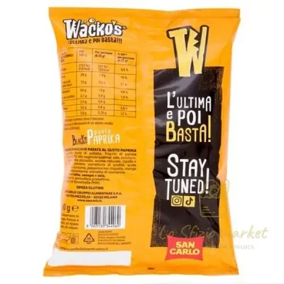 San Carlo Wacko's Paprika Chips 90g