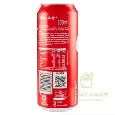 COCA COLA LATTINA 50 CL