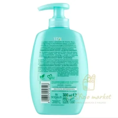 Vidal White Musk Liquid Soap 300ml